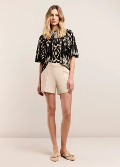 Outlet Summum Punto Milano Shorts Creme