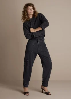 Fashion Summum Quilted Jacket Black