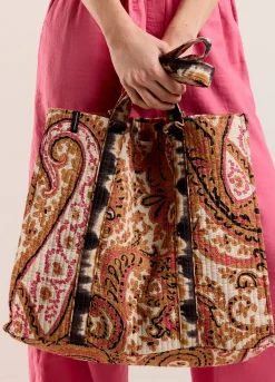 Sale Summum Reversible Tote Bag Brown