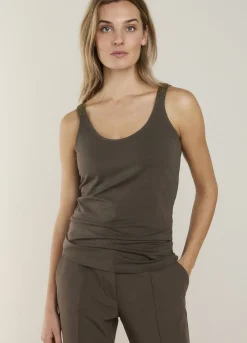Sale Summum Reversible Vest Top Green