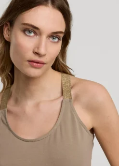 Fashion Summum Reversible Vest Top Grey