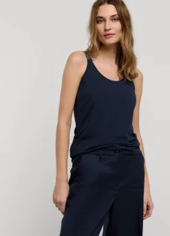 Hot Summum Reversible Vest Top Blue