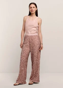 Sale Summum Ribbed Tank Top Pink