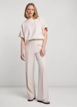 Outlet Summum Scuba Trousers Creme