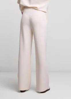 Outlet Summum Scuba Trousers Creme
