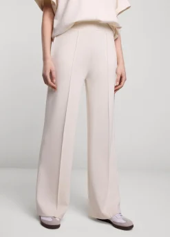 Outlet Summum Scuba Trousers Creme