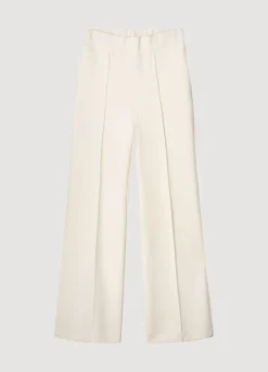 Outlet Summum Scuba Trousers Creme