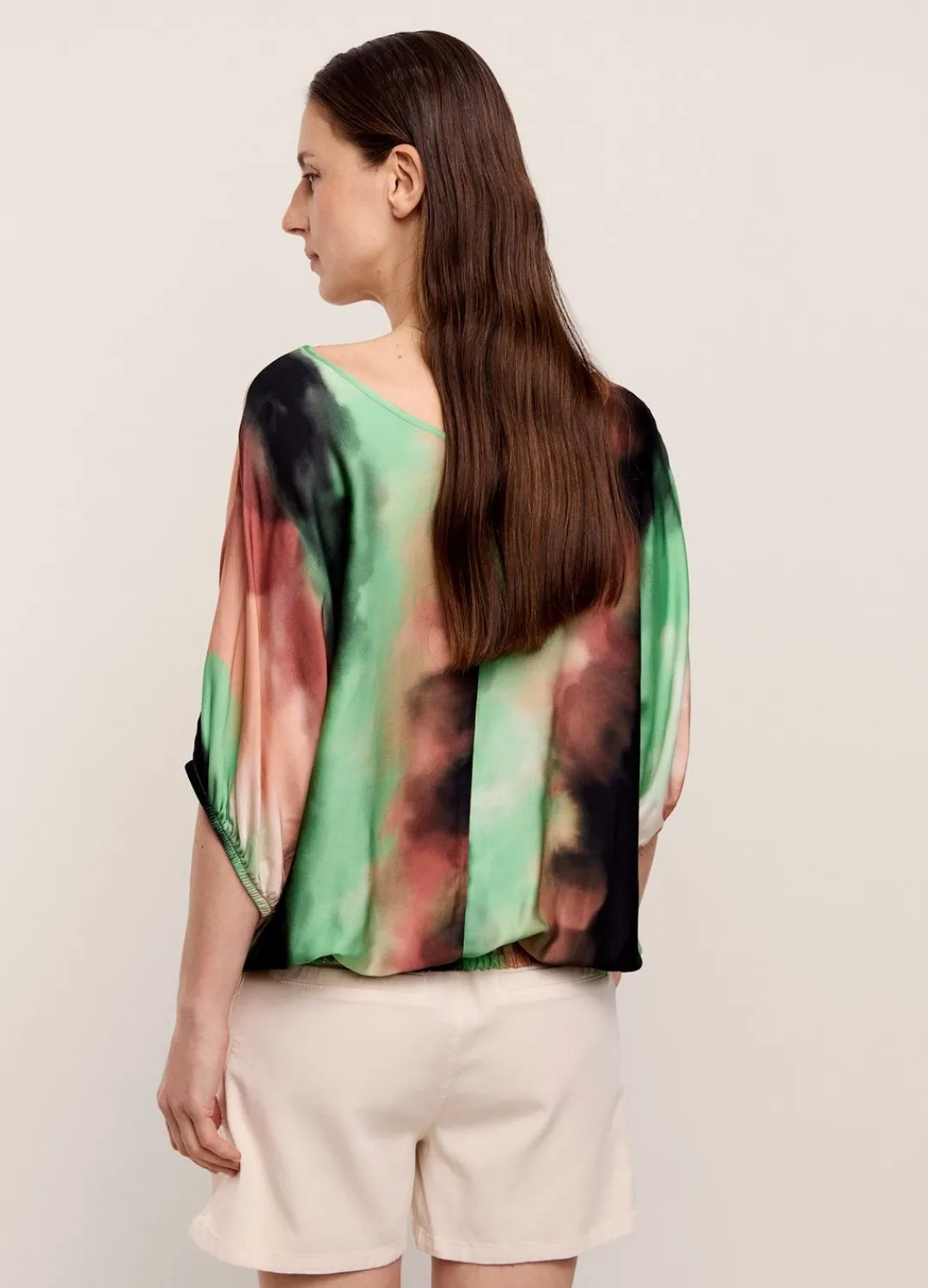 Clearance Summum Shiny Cloudy Top Multicolor