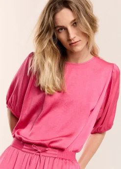 New Summum Shiny Reversible Top Pink