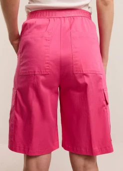 Clearance Summum Short Cargo Trousers Pink