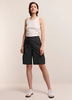 Best Summum Short Cargo Trousers Black
