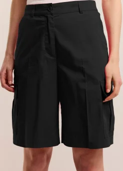 Best Summum Short Cargo Trousers Black