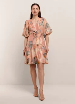 Sale Summum Short Shimmery Tiered Skirt Multicolor