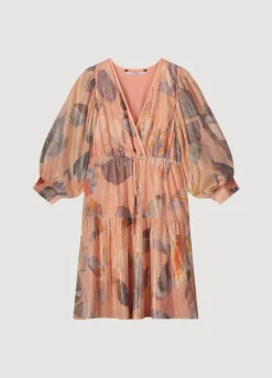 Sale Summum Short Shimmery Tiered Skirt Multicolor