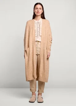 Discount Summum Slightly Oversized Cardigan Creme