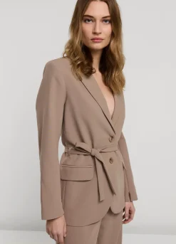 Online Summum Soft Foam Boyfriend Blazer Grey