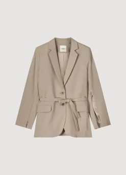 Online Summum Soft Foam Boyfriend Blazer Grey