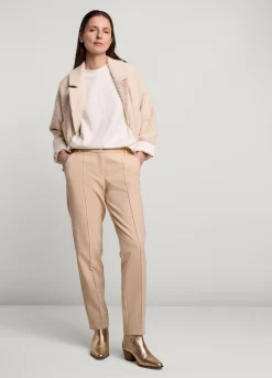 Sale Summum Soft Foam Trousers Creme