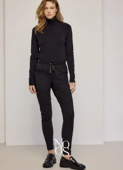 Outlet Summum Sporty Punto Milano Trousers Black