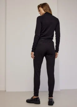 Outlet Summum Sporty Punto Milano Trousers Black