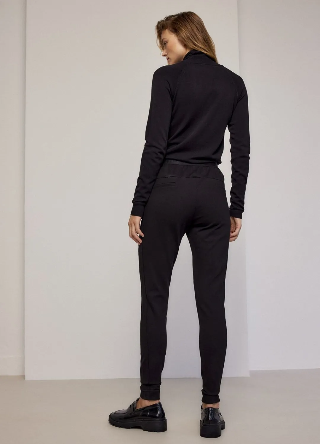 Outlet Summum Sporty Punto Milano Trousers Black
