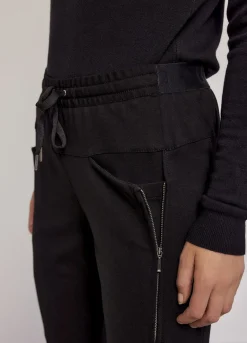Outlet Summum Sporty Punto Milano Trousers Black