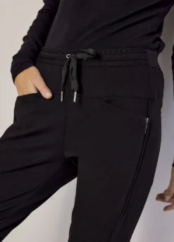 Outlet Summum Sporty Punto Milano Trousers Black