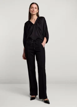 Discount Summum Sporty Trousers With Drawstring Black