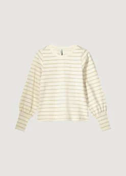 Online Summum Striped Jumper Creme