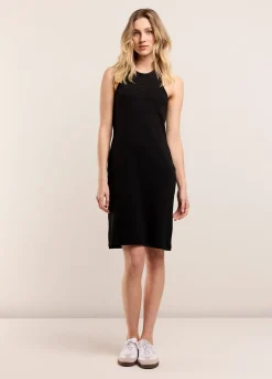 Fashion Summum Singlet Dress Black