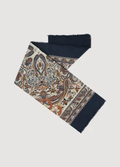 Best Summum Thin Scarf With Prints Multicolor