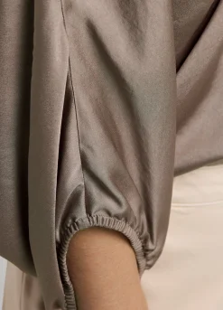 Fashion Summum Top With Bat Sleeves Grey