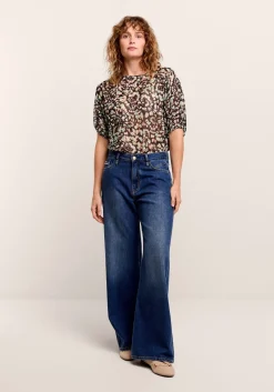 Discount Summum Top With One-Piece Sleeves Black