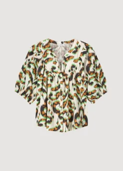 Clearance Summum Top With Ornament Print Multicolor