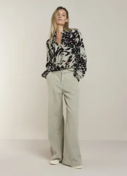 Discount Summum Top With Ruffles Multicolor