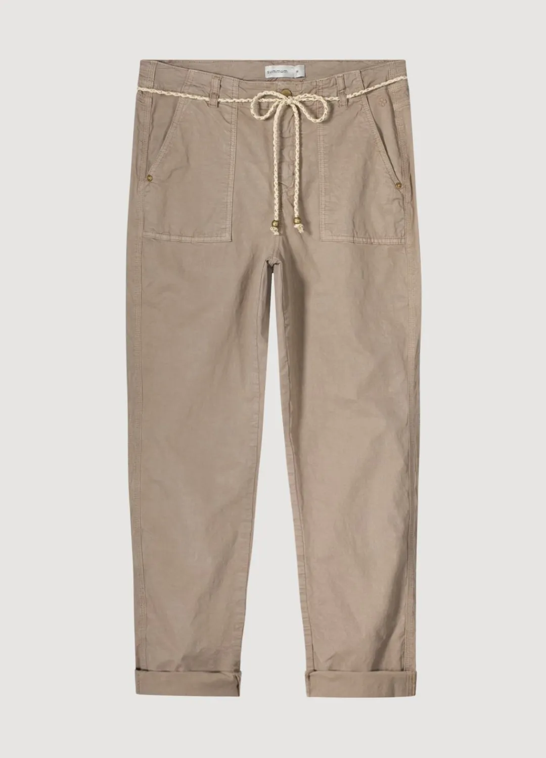 Discount Summum Trousers With Patch Pockets Grey