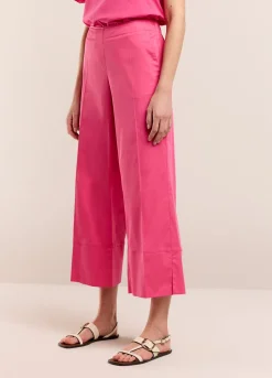 Discount Summum Trousers With 7/8Th Straight Legs Pink