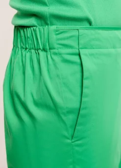 Online Summum Trousers With 7/8Th Straight Legs Green