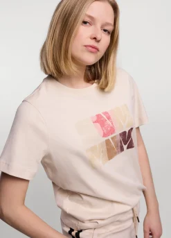 Hot Summum T-Shirt With Artwork Print Pink