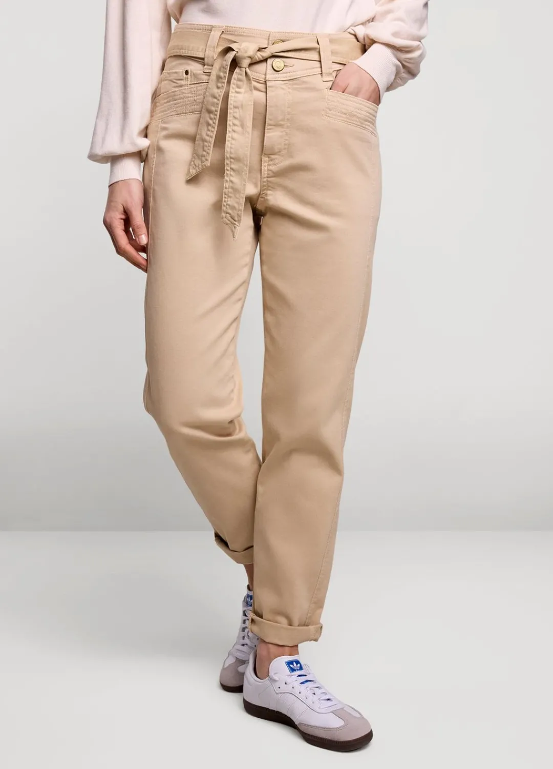 Best Summum Twill Trousers Creme