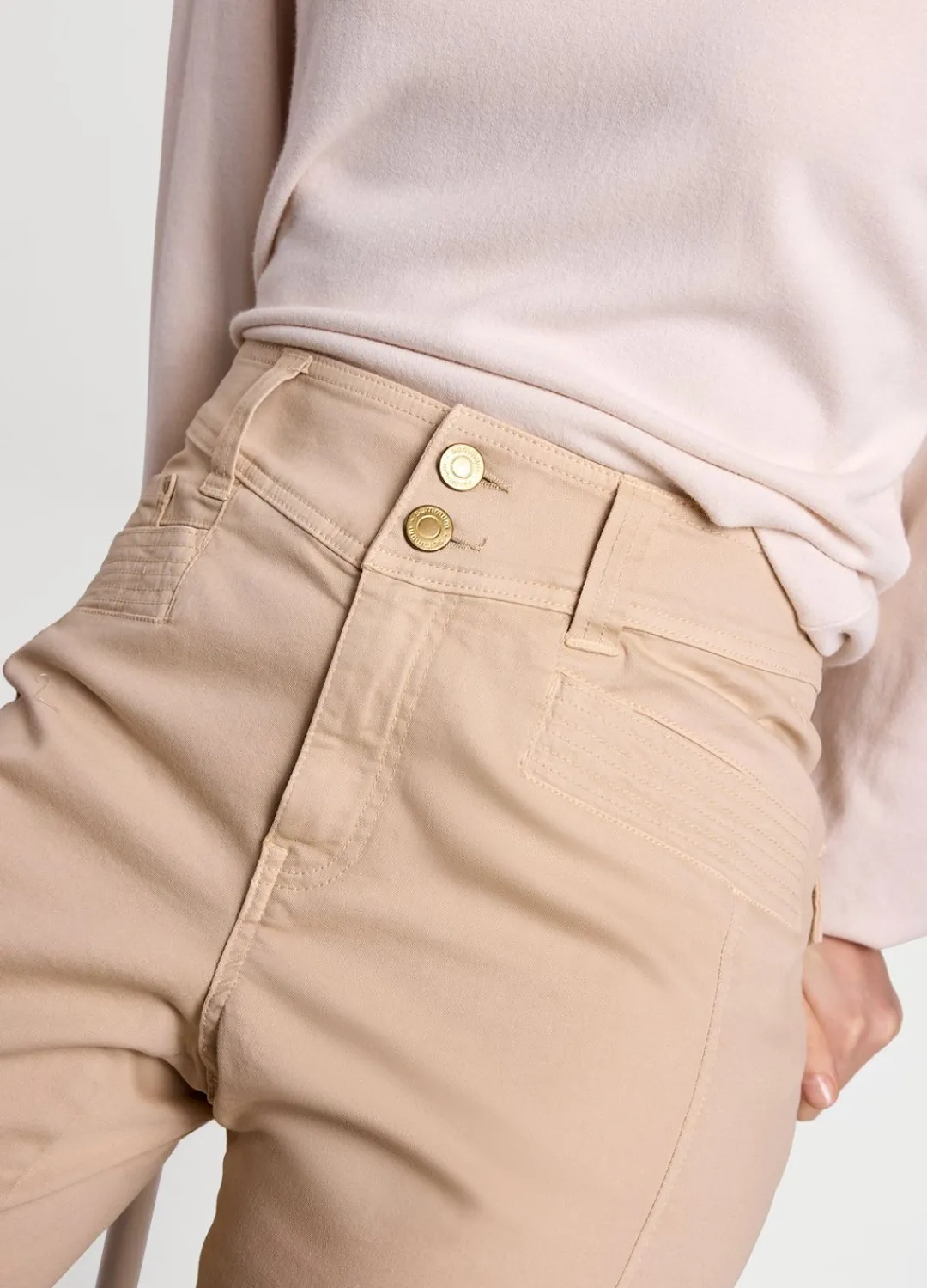 Best Summum Twill Trousers Creme