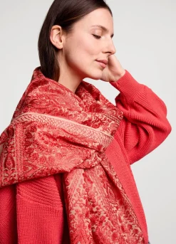 Hot Summum Wool Scarf Brown