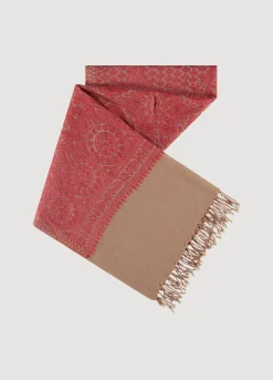 Hot Summum Wool Scarf Brown