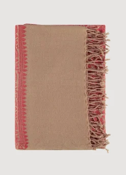 Hot Summum Wool Scarf Brown