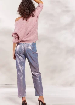 Sale Summum Zoe Straight-Leg Jeans Pink